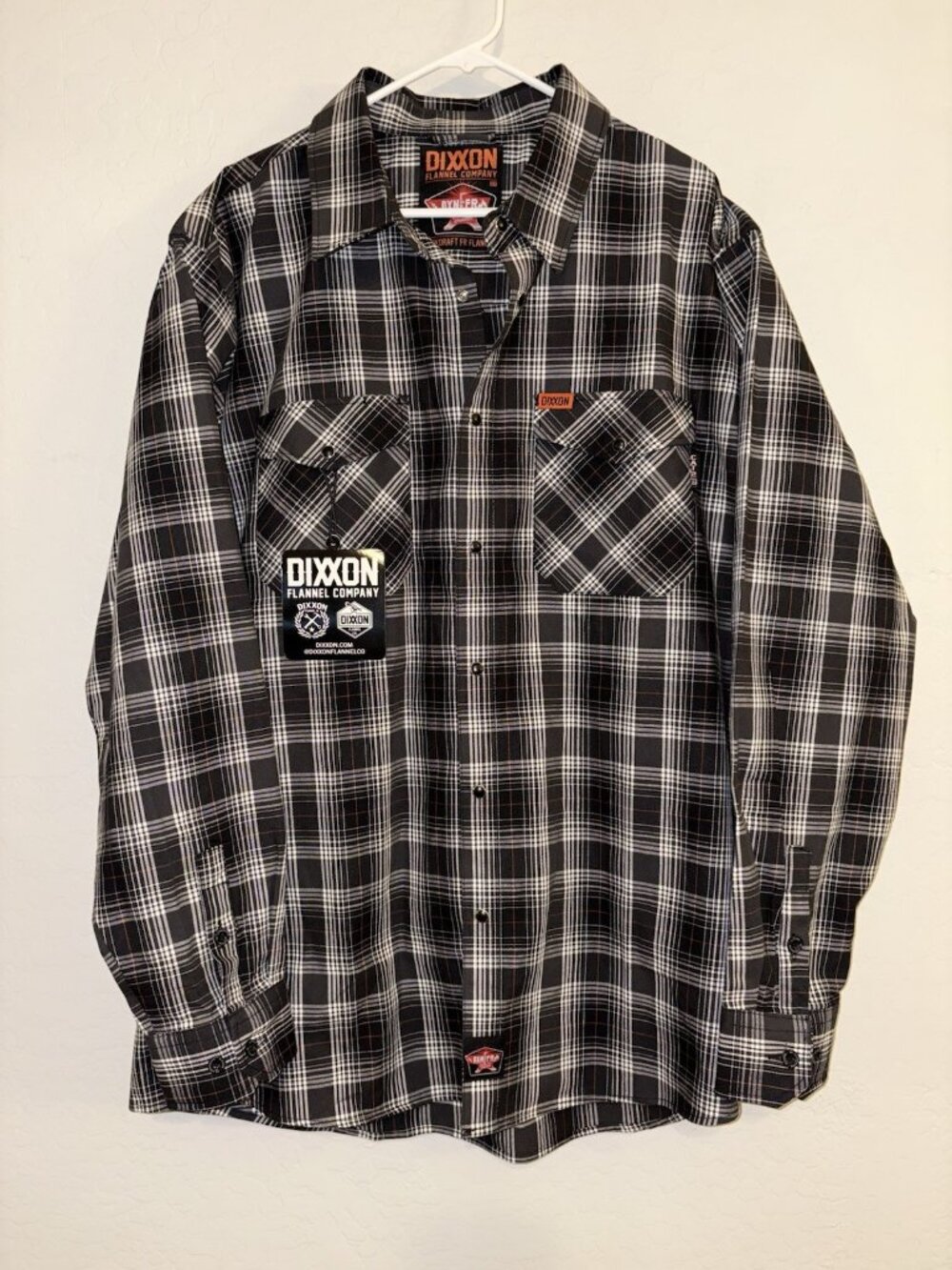Dixxon BACKDRAFT FR FLANNEL Men’s flame resistant button down flannel 3X